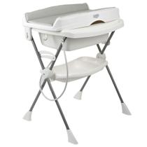 Banheira De Bebê Burigotto Splash+ Com Suporte E Trocador Granito Cinza U