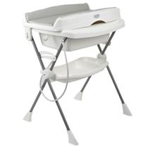 Banheira de Bebê Burigotto Splash+ com Suporte e Trocador Granito