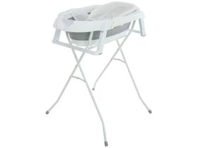 Banheira de Bebê com Suporte Safety 1st Smile Grey 35L