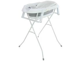 Banheira de Bebê com Suporte Safety 1st Smile Grey 35L