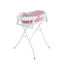 Banheira de Bebê com Suporte Safety 1st Smile Rosa 35L Banheira de Bebê com Suporte Safety 1st Smile Rosa 35L