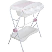 Banheira de Bebe com Trocador Desmontavel Kiddo Shower Rosa Banheira de Bebe com Trocador Desmontavel Kiddo Shower Rosa