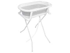 Banheira de Bebê Dobrável Cosco Kids Drippy Branca 35L