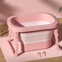 Banheira De Bebê Grande 100 L Dobrável com Termômetro Banheira De Bebê Grande 100 L Dobrável com Termômetro