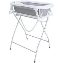 Banheira de Bebê Kiddo Flex Plus Com Suporte Cinza Banheira de Bebê Kiddo Flex Plus Com Suporte Cinza