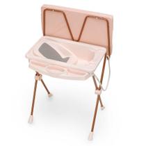 Banheira de Bebê Plástica Classic Rosa Galzerano