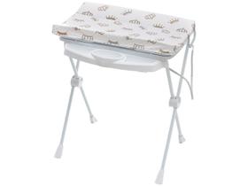Banheira de Bebê Plástica Galzerano Classic 7045 com Trocador e Suporte Real