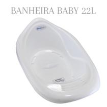 Banheira de Bebê Resistente 22L Com Válvula de Escoamento - LET BABY BOLSAS DE MATERNIDADE