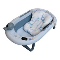 Banheira de Bebê Sulis Pequena 33 L Dobrável com Termômetro