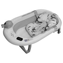 Banheira de Bebê Sulis Pequena 33 L Dobrável com Termômetro Banheira de Bebê Sulis Pequena 33 L Dobrável com Termômetro