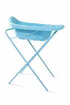 BANHEIRA DE BEBE SUPORTE PARA BANHEIRA UNIVERSAL Cor Branco/Azul