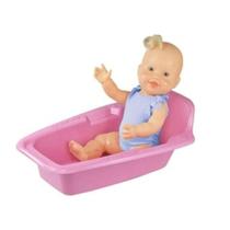 Banheira de boneca de plástico de brinquedo - dia das crianças - well kids