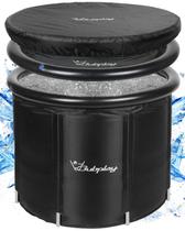 Banheira de gelo Bubplay XL 397L para atletas e adultos com capa Banheira de gelo Bubplay XL 397L para atletas e adultos com capa