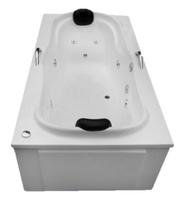 Banheira de Hidro Cristais Com Abas Tamanho: 1,79 x 0,90 x 0,42