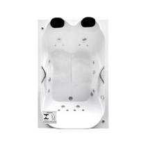 Banheira de Hidro Sensuale Luxo Tamanho: 1,80 X 1,20 X 0,45