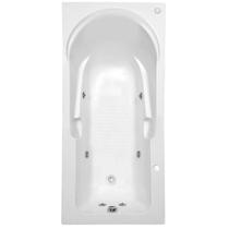 Banheira de Hidromassagem Capri Luxo 135x80x46cm - P3 - 220v - com Aquecedor Branco