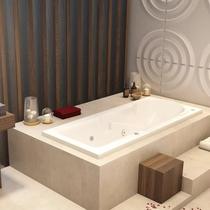 Banheira de Hidromassagem Capri Luxo 135x80x46cm - P5 - 110v - sem Aquecedor