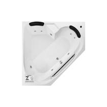 Banheira de Hidromassagem de Canto Três Ilhas 2 Lugares- 1,54 X 1,54 X 0,49