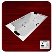 Banheira de Hidromassagem Delta Tamanho: 1,80 X 1,10 X 0,57