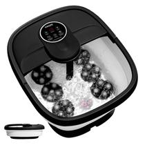 Banheira de hidromassagem elétrica para pés KNQZE dobrável com calor e bolha Banheira de hidromassagem elétrica para pés KNQZE dobrável com calor e bolha