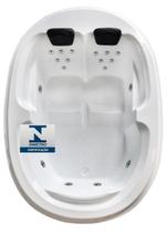 Banheira de Hidromassagem Escarpas Luxo Tamanho: 1,88 X 1,28 X 0,52