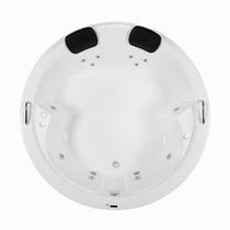 Banheira de Hidromassagem Firenze em Gel Coat Gran Luxo 140cm - sem Aquecedor - Volume Ideal 210 Lit - 110V