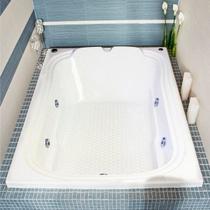 Banheira de Hidromassagem Ouro Fino Acrílica Goldline Dupla 150cmx110cmx40cm