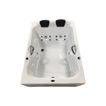Banheira de Hidromassagem Ouro Fino Acrillic Dupla Premium 1,60m X 1,20m X 47cm com Aquecedor