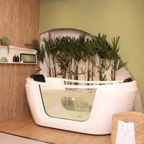Banheira de Hidromassagem Portofino Elegance 197cmx91cmx75cm em Acrílico- 220V Mondialle