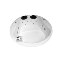 Banheira de Hidromassagem Véu de Noiva Tamanho 1,49 x 1,49 x 0,40