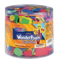 Banheira decorativa de 0,5 lb em formas de espuma Pacon Wonderfoam 3000 unidades