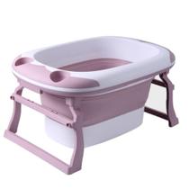 Banheira dobravel flexi rosa - baby style