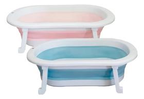 Banheira Dobrável Silicone e Plástico Portátil 30L