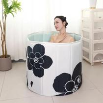Banheira Dobrável SPA Adulto Banheira Ofurô Portátil Armazenamento Fácil