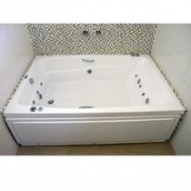 Banheira Dupla 170cm Standard Acrilbath Ouro Fino Branco