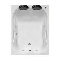 Banheira Dupla Hierro COMBATE com hidro em acrílico