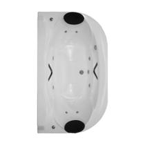 Banheira Dupla Leblon COMPLETO com hidro