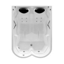 Banheira Dupla Zurique Completa Com Hidro