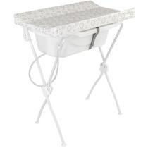 Banheira Ergonômica Floripa com Trocador Tutti Baby Branca Essencial
