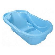 Banheira Ergonômica Safety&Comfort Tutti Baby Azul Bebê Banheira Ergonômica Safety&Comfort Tutti Baby Azul Bebê