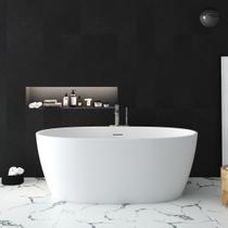 Banheira Freestanding RM Decor Imperium 170 Imersão Branco 1,7m Banheira Freestanding RM Decor Imperium 170 Imersão Branco 1,7m