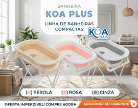 BANHEIRA GALZERANO DOBRÁVEL COM SUPORTE KOA - Silicone Térmico