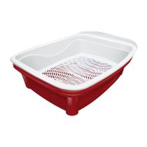 Banheira Gato Furacao Pet Classic Plus Vermelho