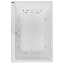 Banheira Hidromassagem Astra Double Cayman Luxo 180CMX120CMX52CM - 04 Jatos Acrílico P4 sem Aquecedo Branco Banheira Hidromassagem Astra Double Cayman Luxo 180CMX120CMX52CM - 04 Jatos Acrílico P4 sem Aquecedo Branco