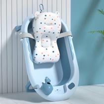 Banheira Infantil Dobrável Com Caminha Para Banho Neném Baby Banheira Infantil Dobrável Com Caminha Para Banho Neném Baby