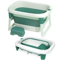 Banheira Infantil Grande Dobrável 100 Litros Para Diversão Das Crianças