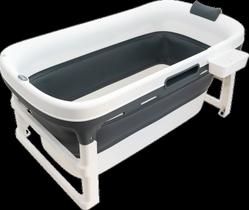 Banheira Infantil Retratil Dobravel Portatil Cinza Grande Banheira Infantil Retratil Dobravel Portatil Cinza Grande