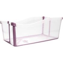 Banheira Infantil Retratil Dobravel Portatil Rosa