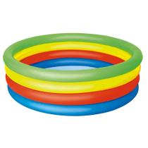 Banheira Inflável Arco-Íris 550 Litros Banheira Inflável Arco-Íris 550 Litros
