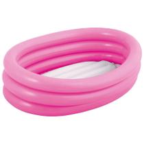 Banheira Inflável Oval 55 Litros Rosa - Mor